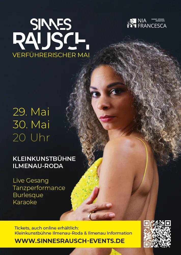 Sinnesrausch Lounge in der Kleinkunstbühne Ilmenau-Roda